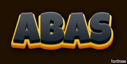 Abas Text Effect