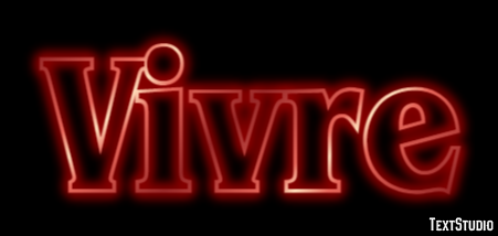 Vivre Efekt tekstowy