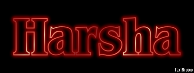 Harsha Text Effect