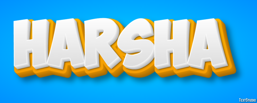 Harsha Text Effect