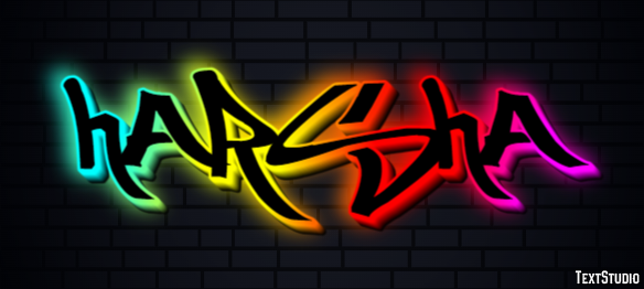 Harsha Text Effect