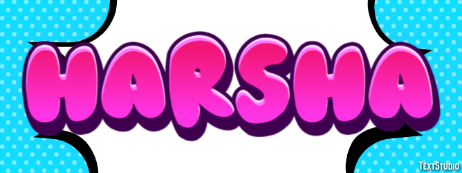 Harsha Text Effect