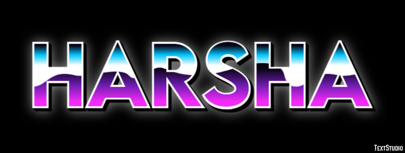 Harsha Text Effect