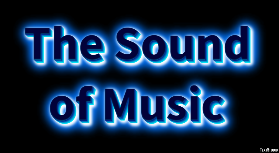 The Sound of Music Эффект текста