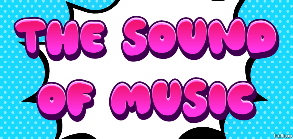 The Sound of Music Эффект текста