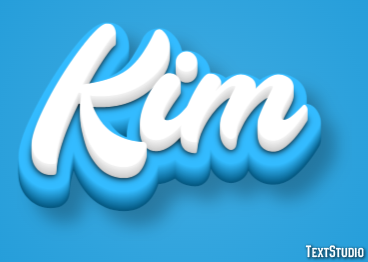 Kim テキスト効果