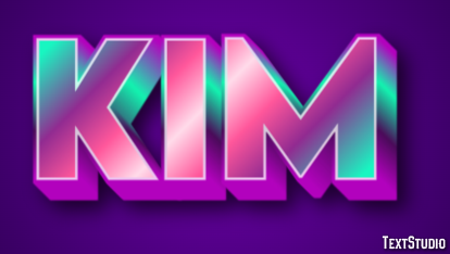 Kim テキスト効果