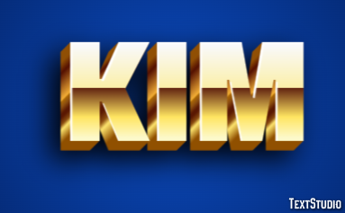 Kim テキスト効果