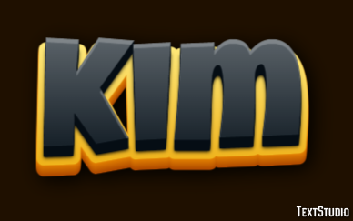 Kim テキスト効果