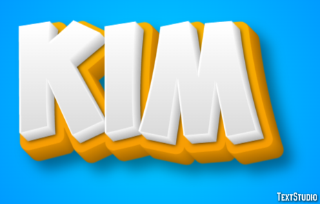 Kim テキスト効果