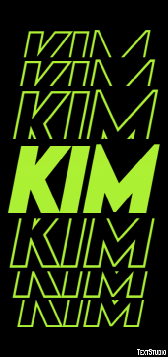 Kim テキスト効果