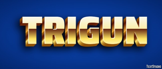Trigun Effetto testo