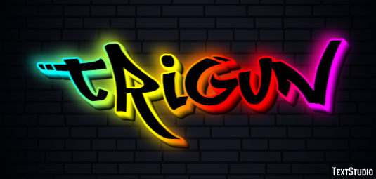 Trigun Effetto testo