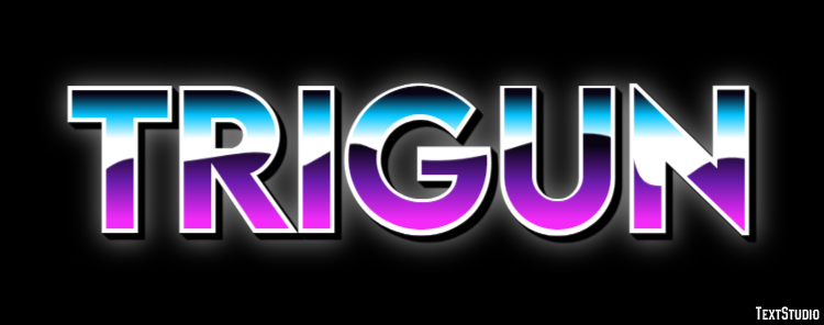 Trigun Effetto testo