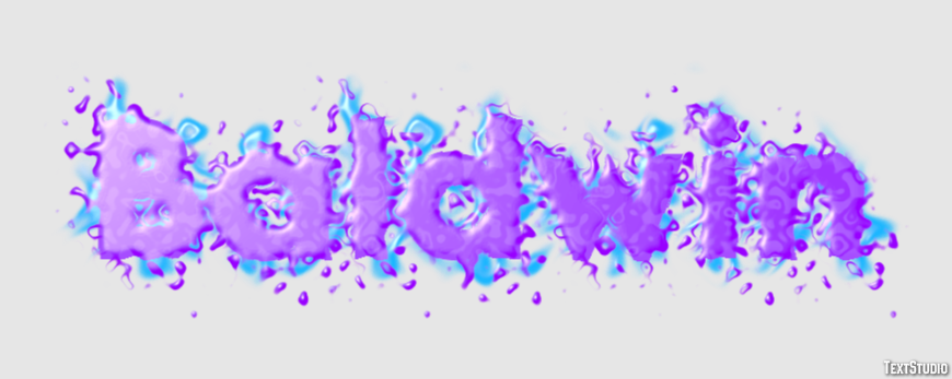 Baldwin Text effect