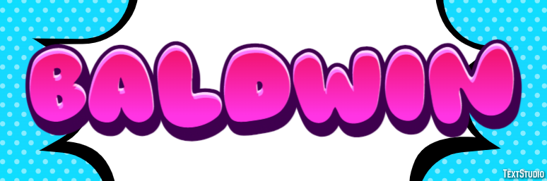 Baldwin Text effect