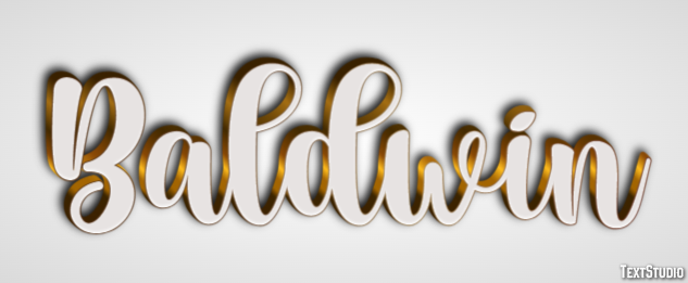 Baldwin Text effect