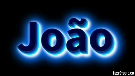 João Efeito de texto