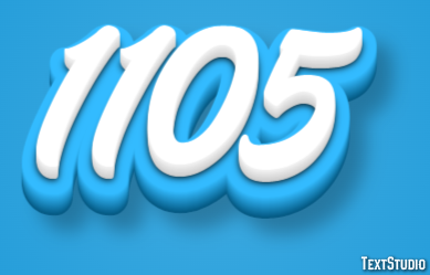 1105 Effetto testo