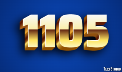 1105 Effetto testo