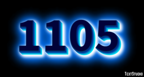 1105 Text Effect