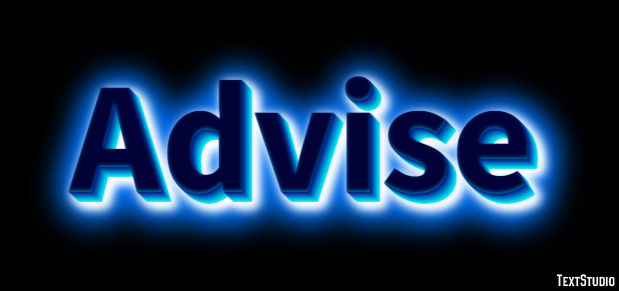 Advise Text Effect
