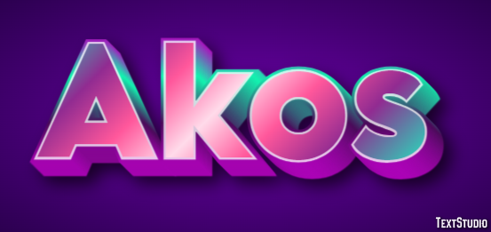Akos Text Effect