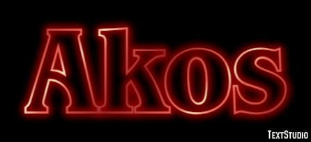 Akos Text Effect