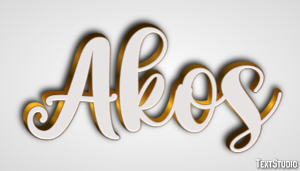 Akos Text effect