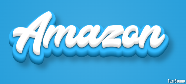 Amazon Efeito de texto