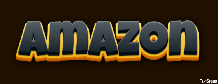 Amazon Efeito de texto
