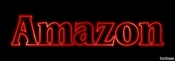 Amazon Efeito de texto