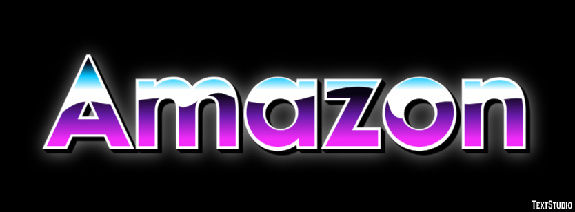 Amazon Efeito de texto