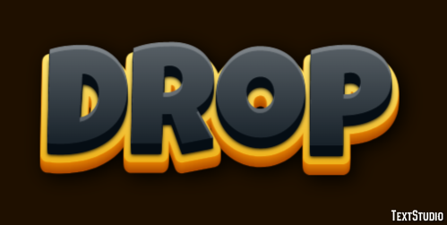 Drop Text Effect