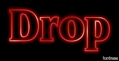 Drop Text Effect