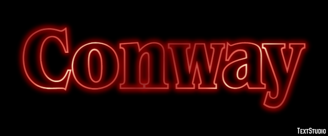 Conway Tekst Effect