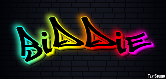Biddie Text Effect