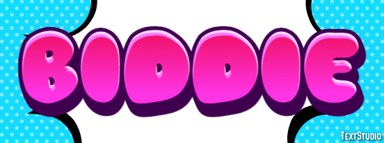 Biddie Text Effect