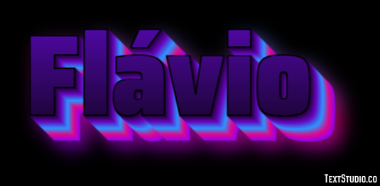 Flávio Texteffekt