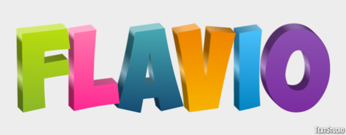 Flávio Texteffekt