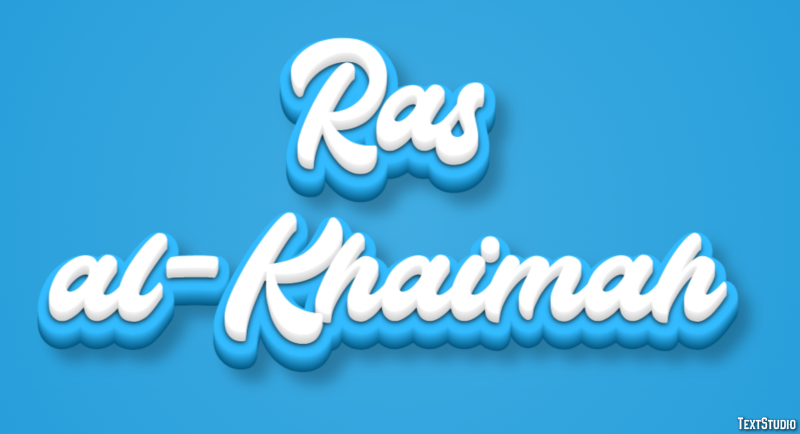 Ras al-Khaimah Efekt tekstowy