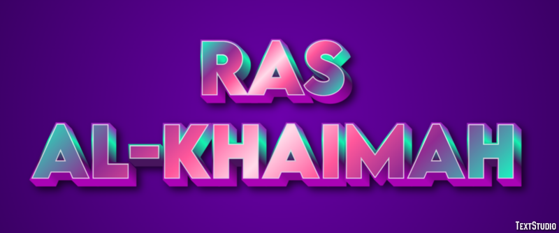 Ras al-Khaimah Efekt tekstowy