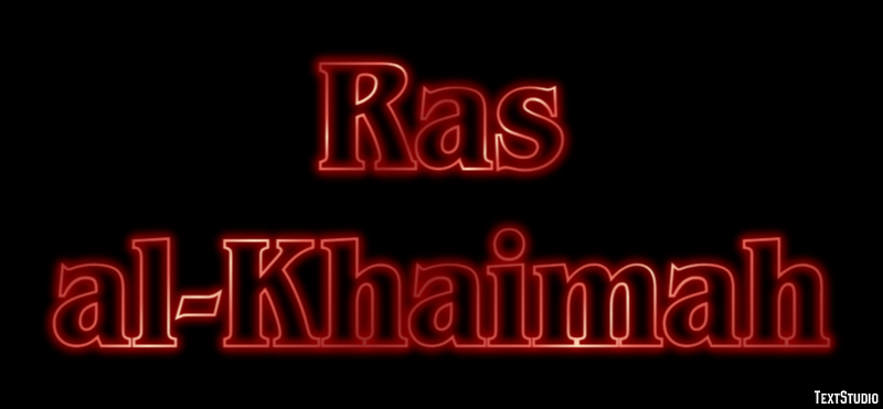Ras al-Khaimah Efekt tekstowy