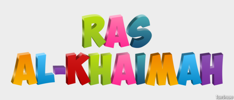 Ras al-Khaimah Efekt tekstowy