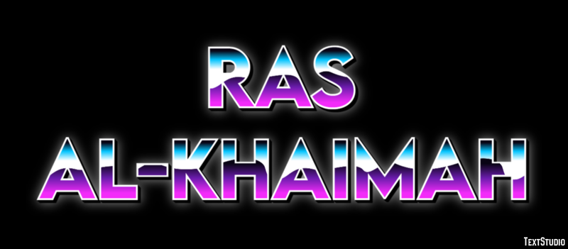 Ras al-Khaimah Efekt tekstowy