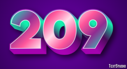209 Text Effect
