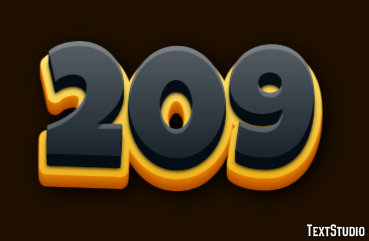 209 Text Effect