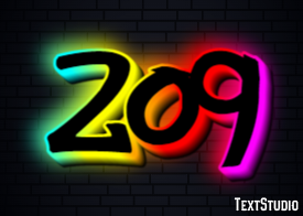 209 Text Effect