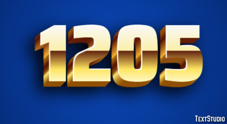1205 Effetto testo