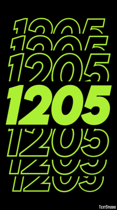 1205 Effetto testo